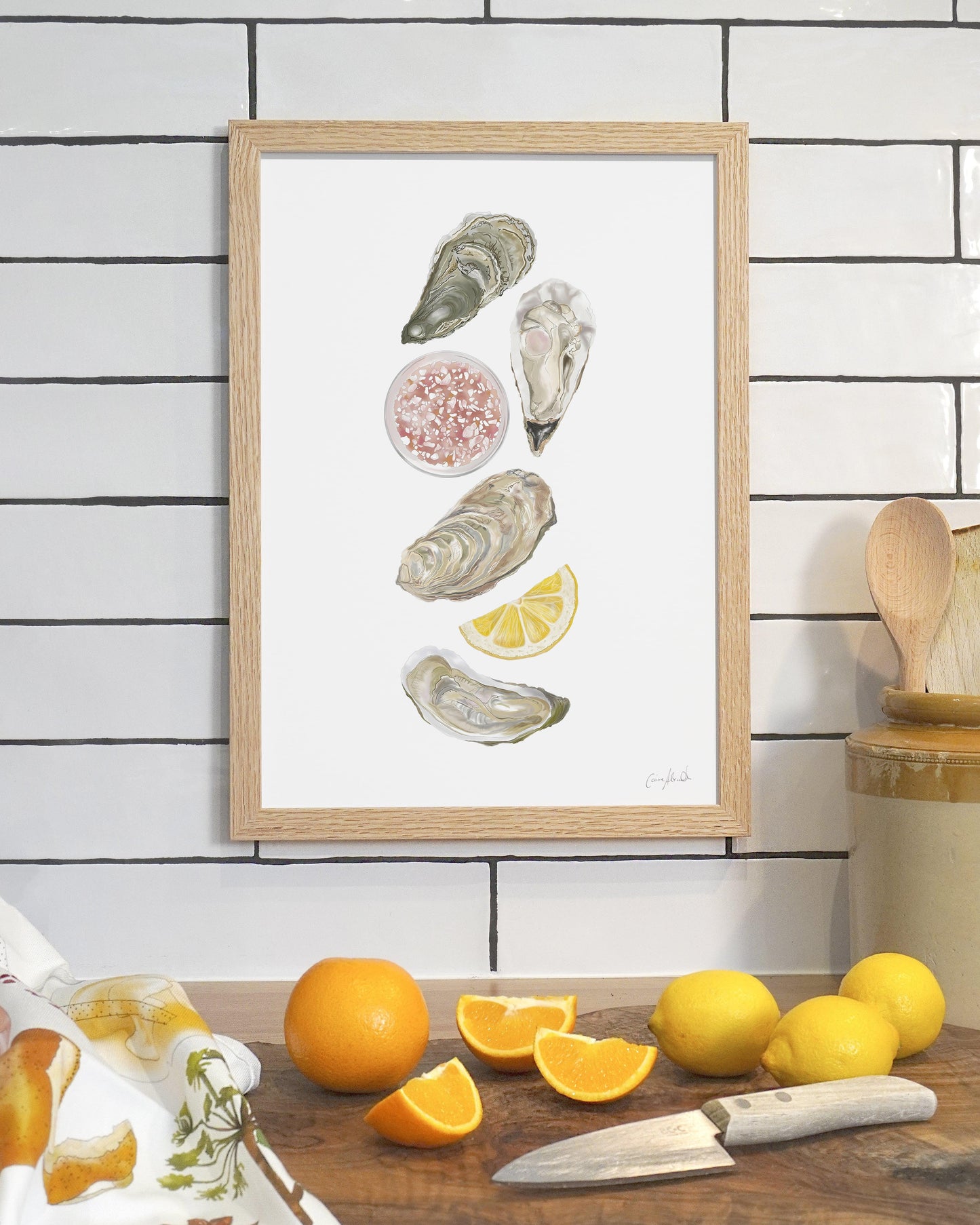 Oyster | Large Scale Print | A3
