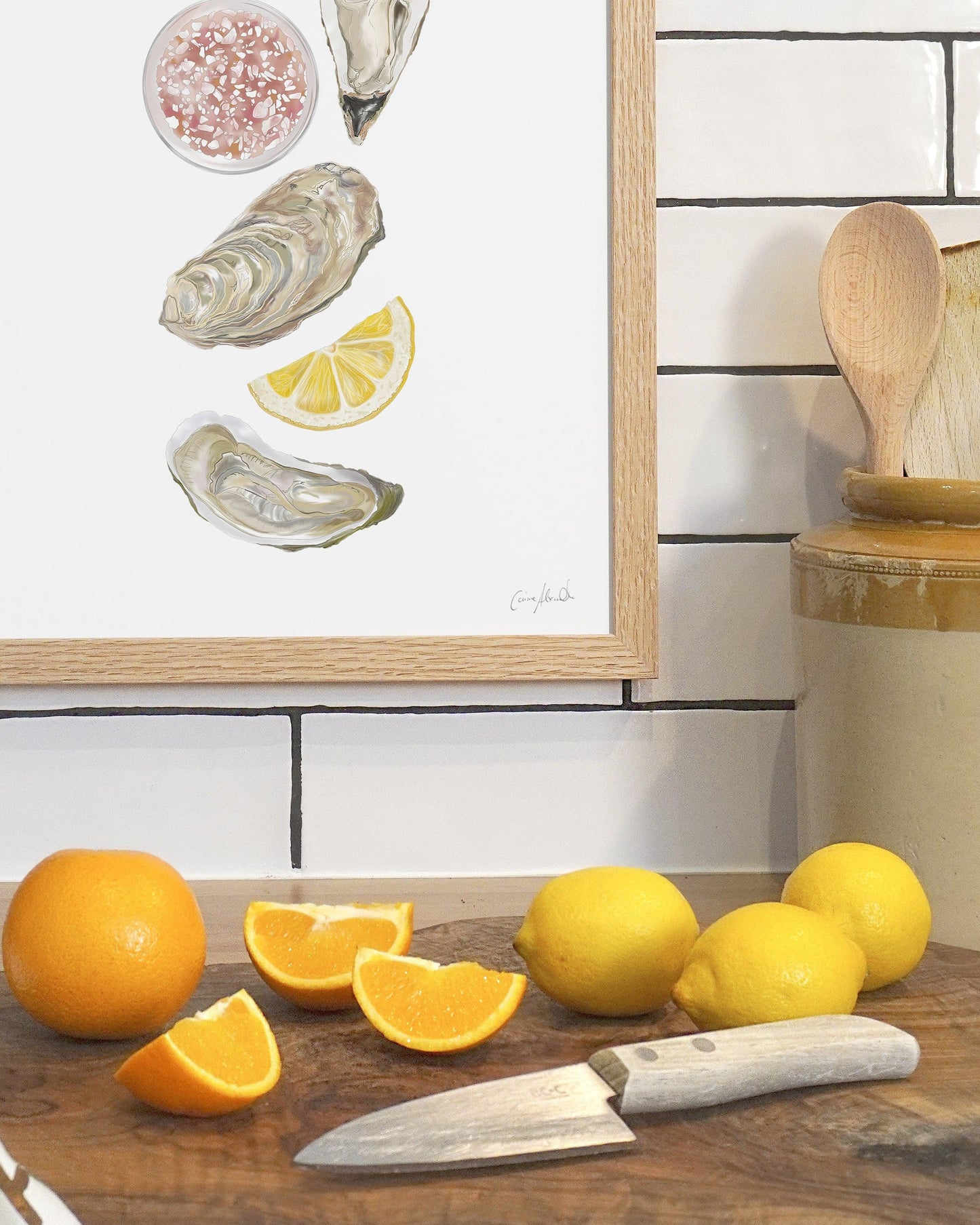 Oyster | Large Scale Print | A3