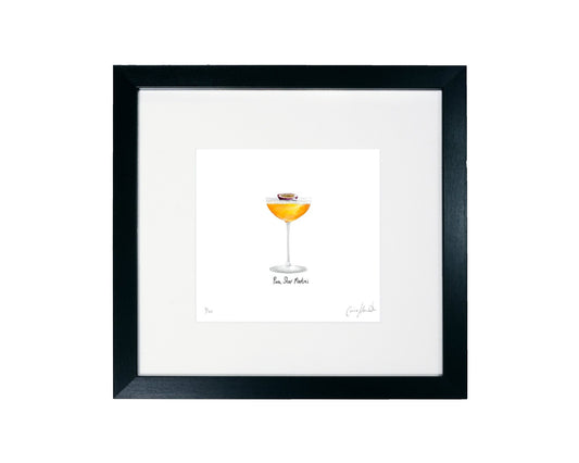 Porn star martini cocktail print