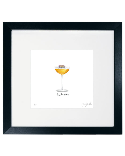 Porn Star Martini Print