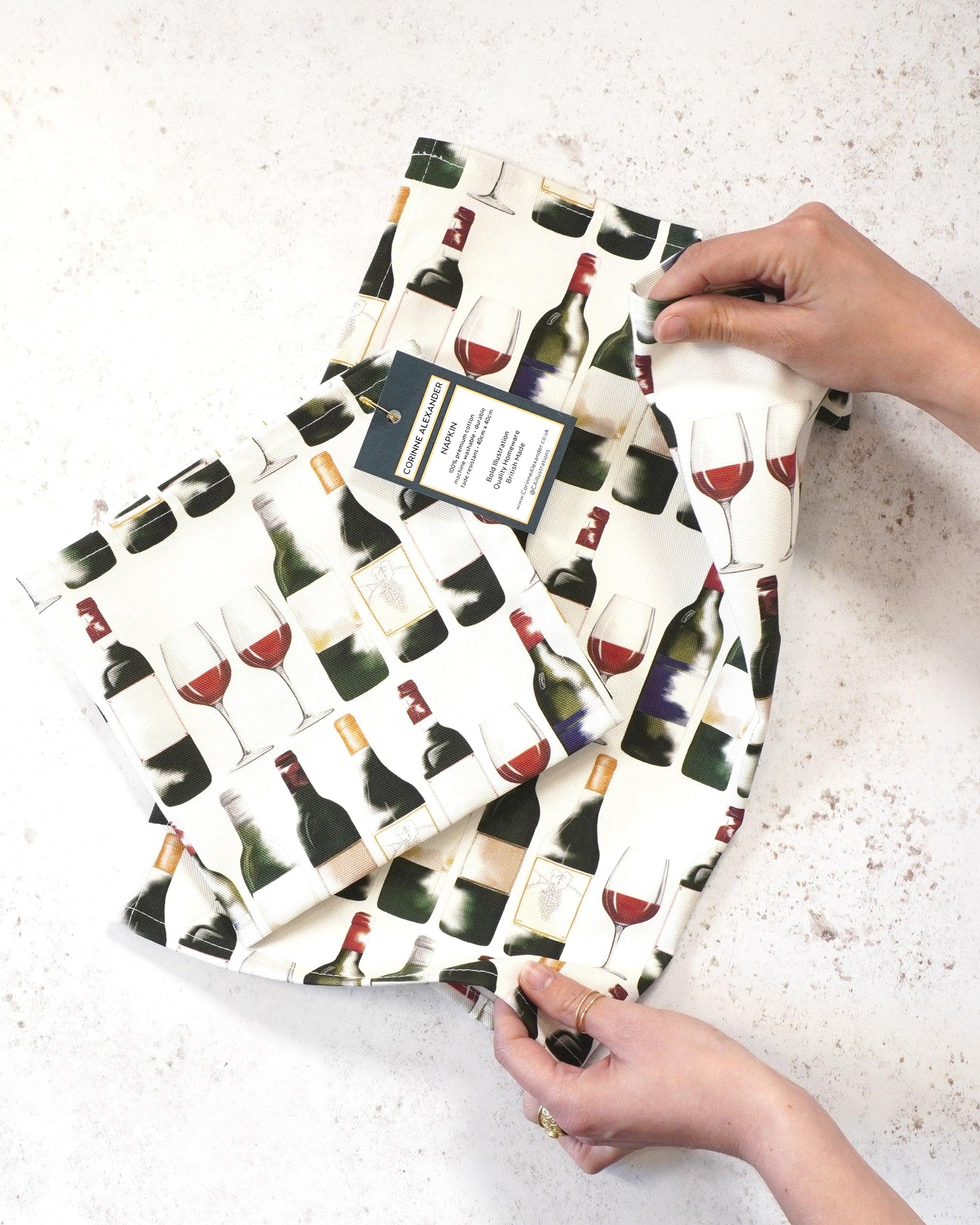 Red Wine Napkin