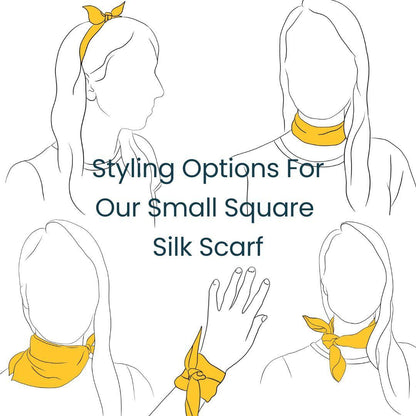 Pop & Fizz Silk Scarf