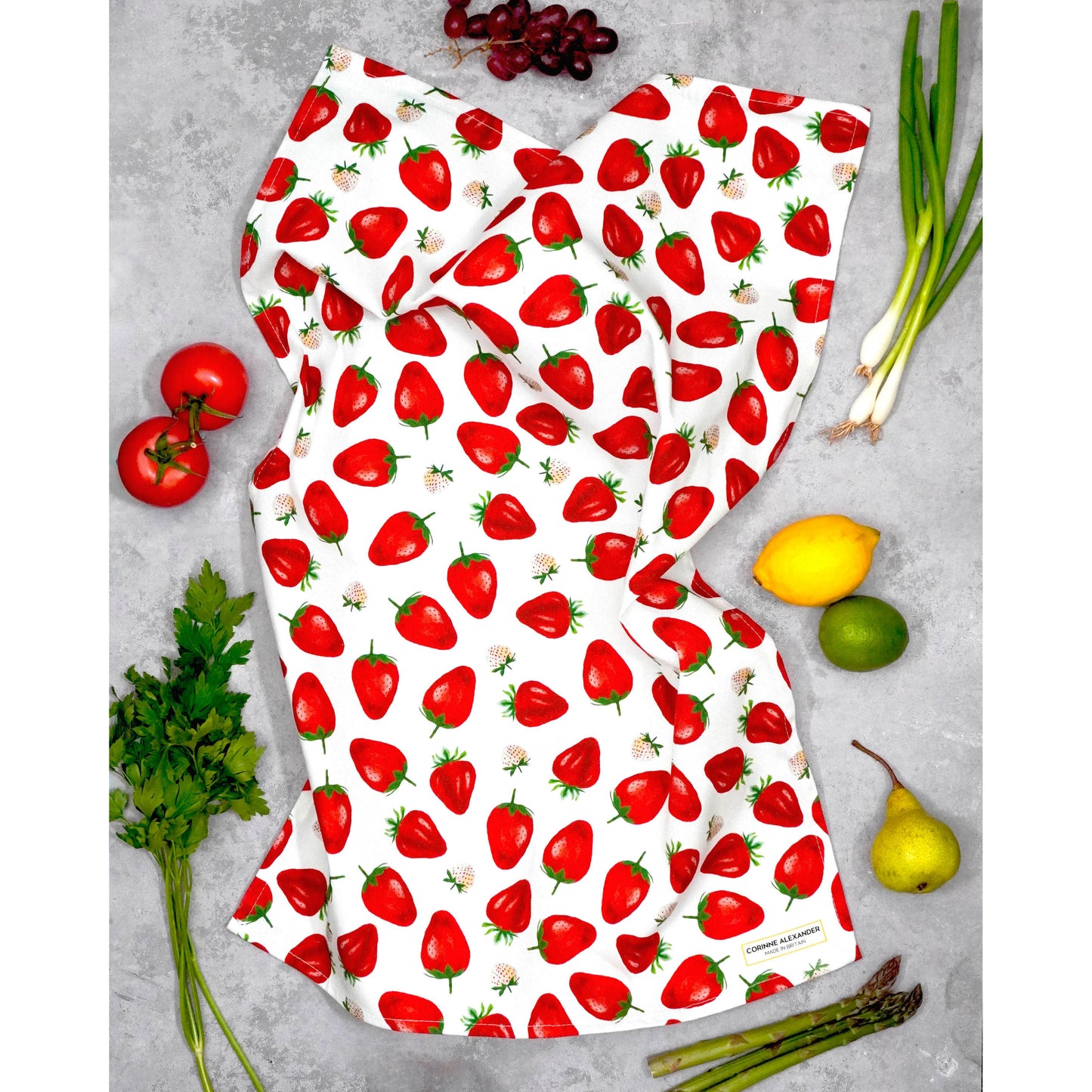 Strawberry Tea Towel