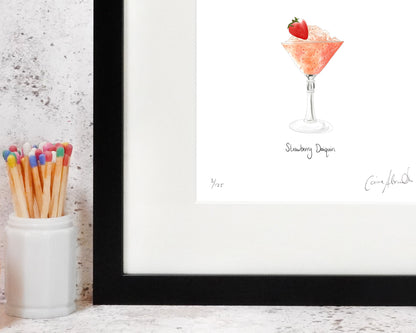 Frozen Strawberry Daiquiri limited edition print