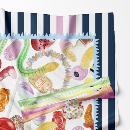 Sweet Tooth Silk Scarf