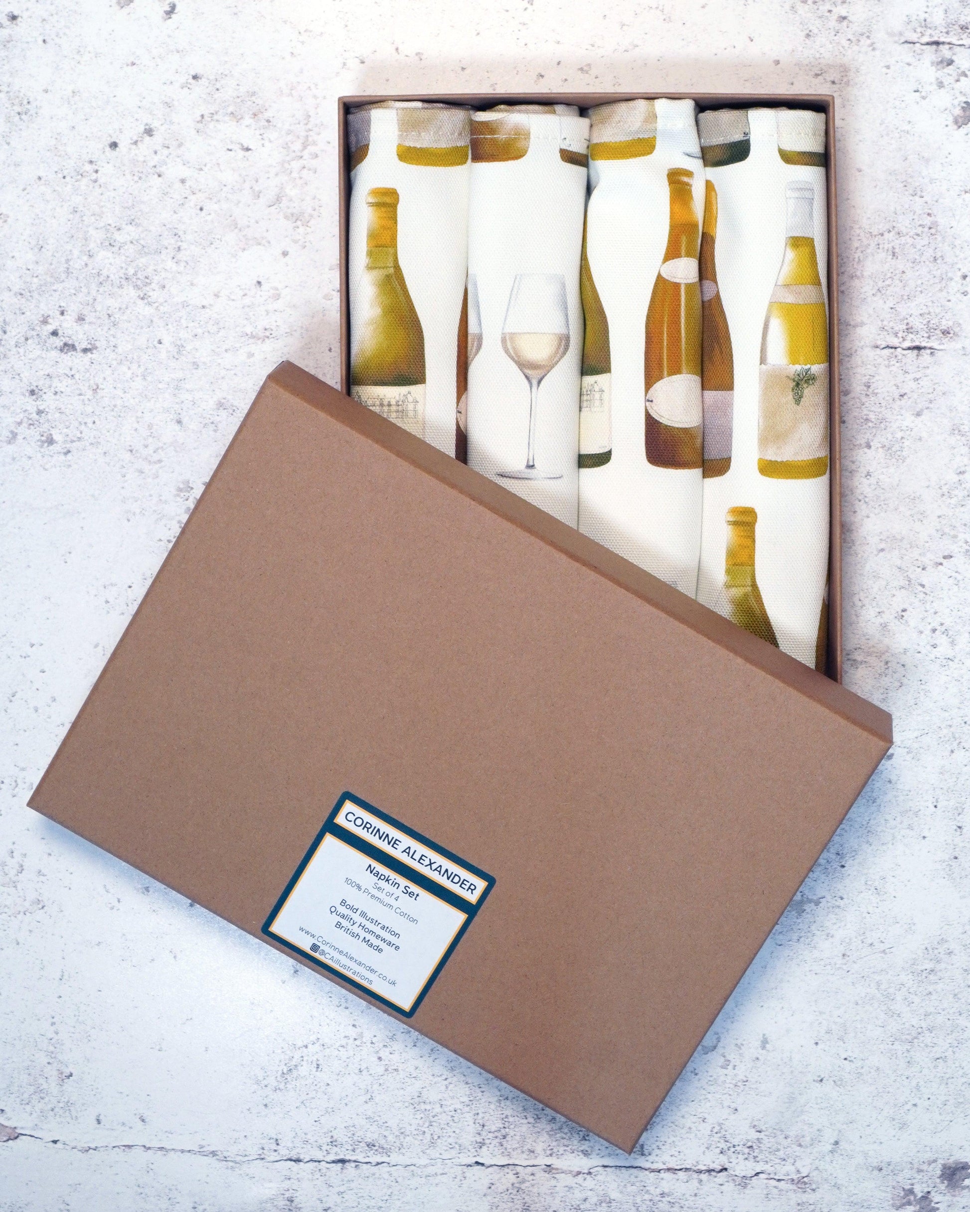 White Wine Napkin