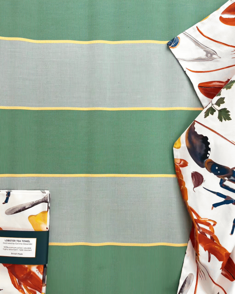 Lobster Tea Towel