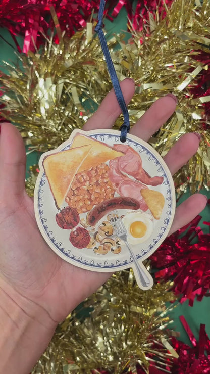 Full English Christmas Decoration
