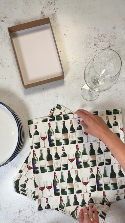 Red Wine Napkin