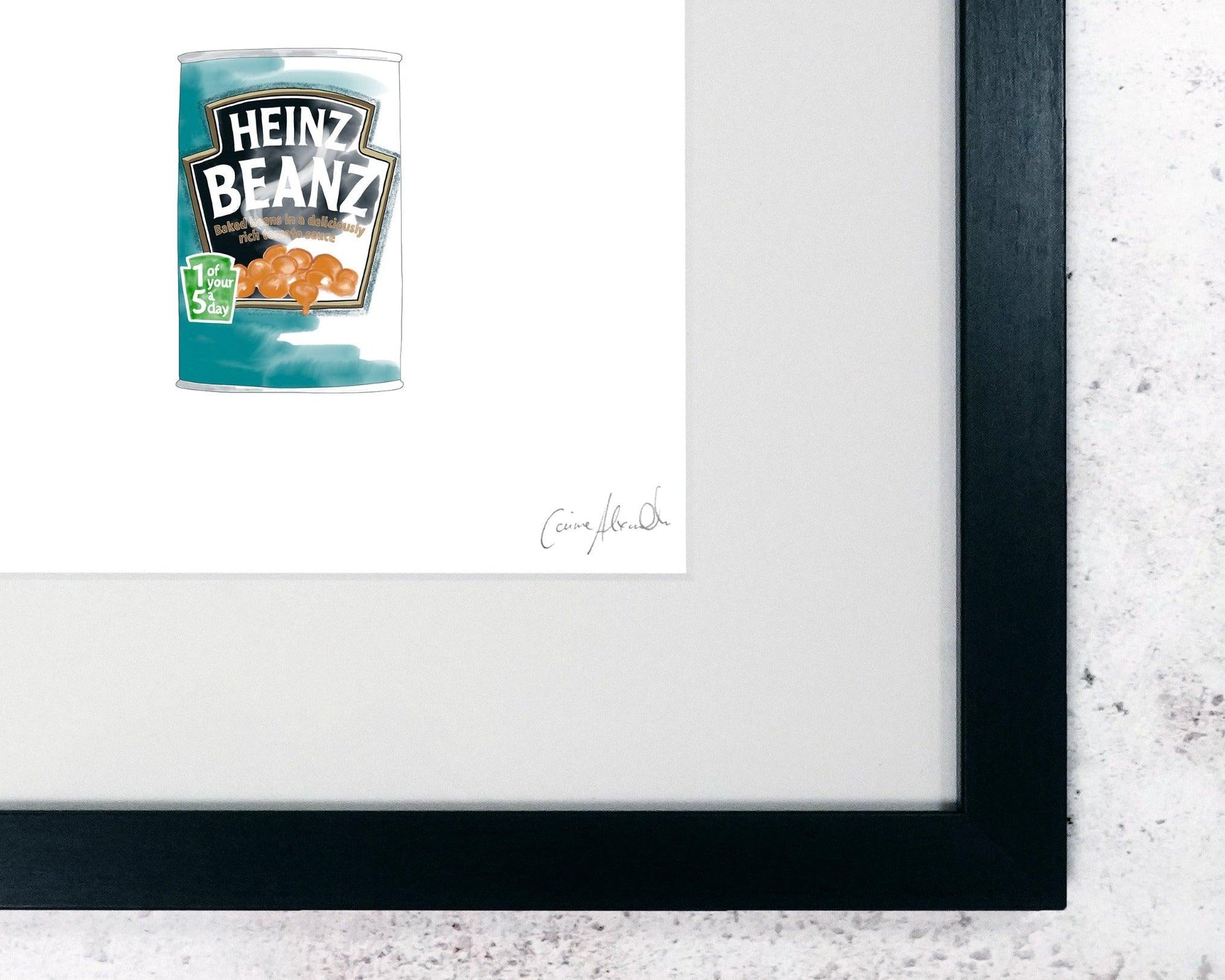 Baked Bean Food Print