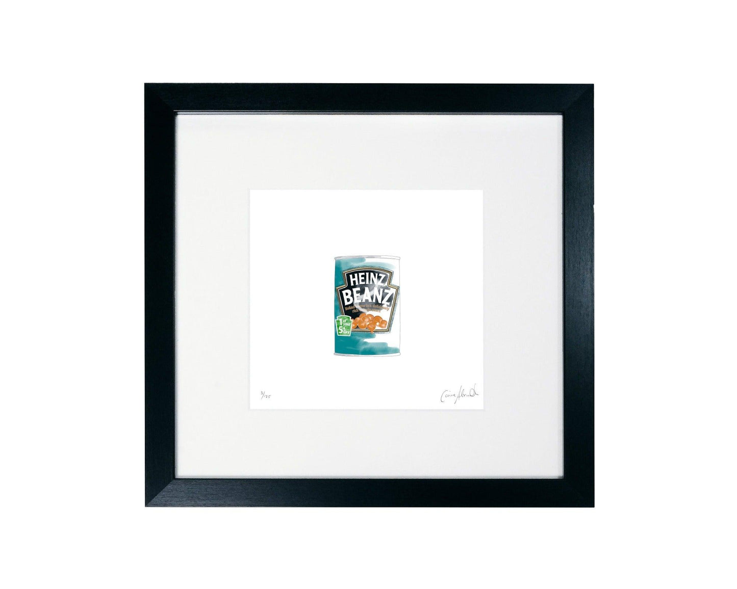 Framed Bean Art Print