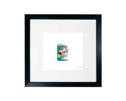 Framed Bean Art Print