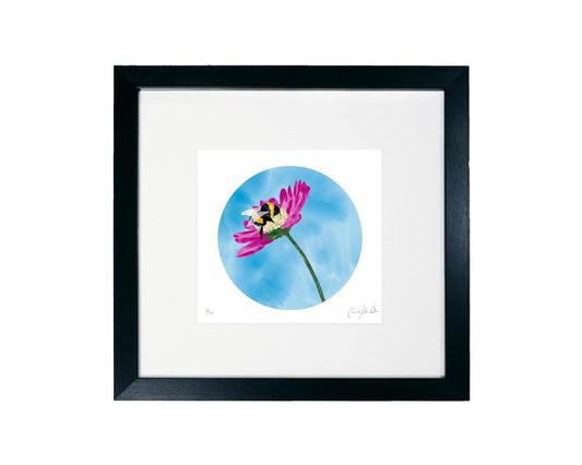 Bee Art Print - nature inspired