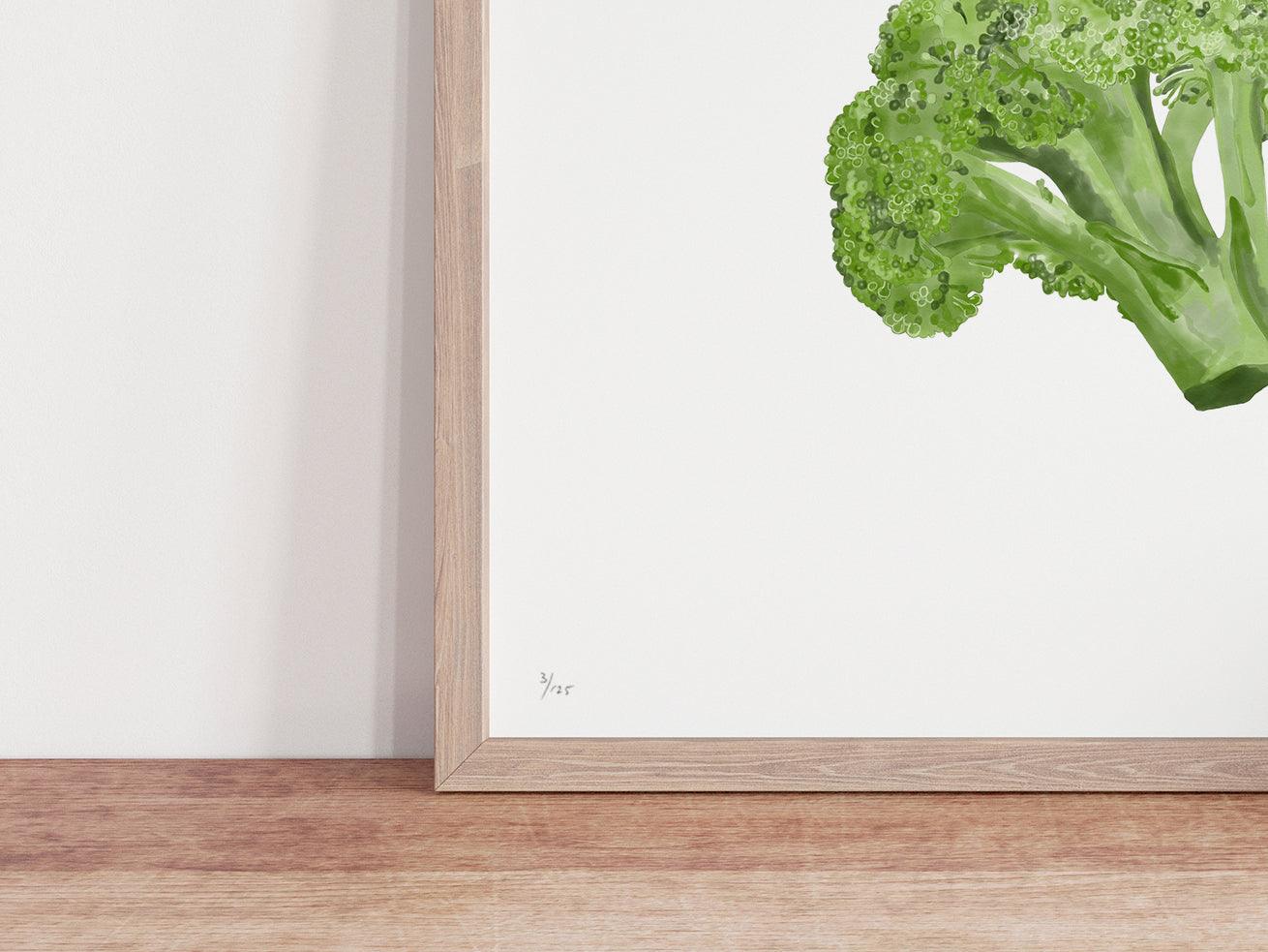 Broccoli Print