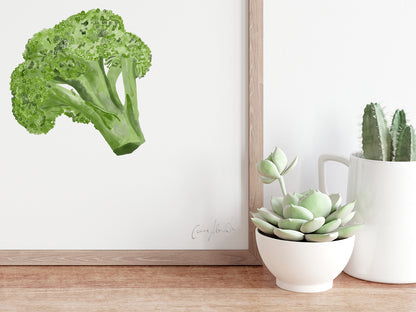 Broccoli Print