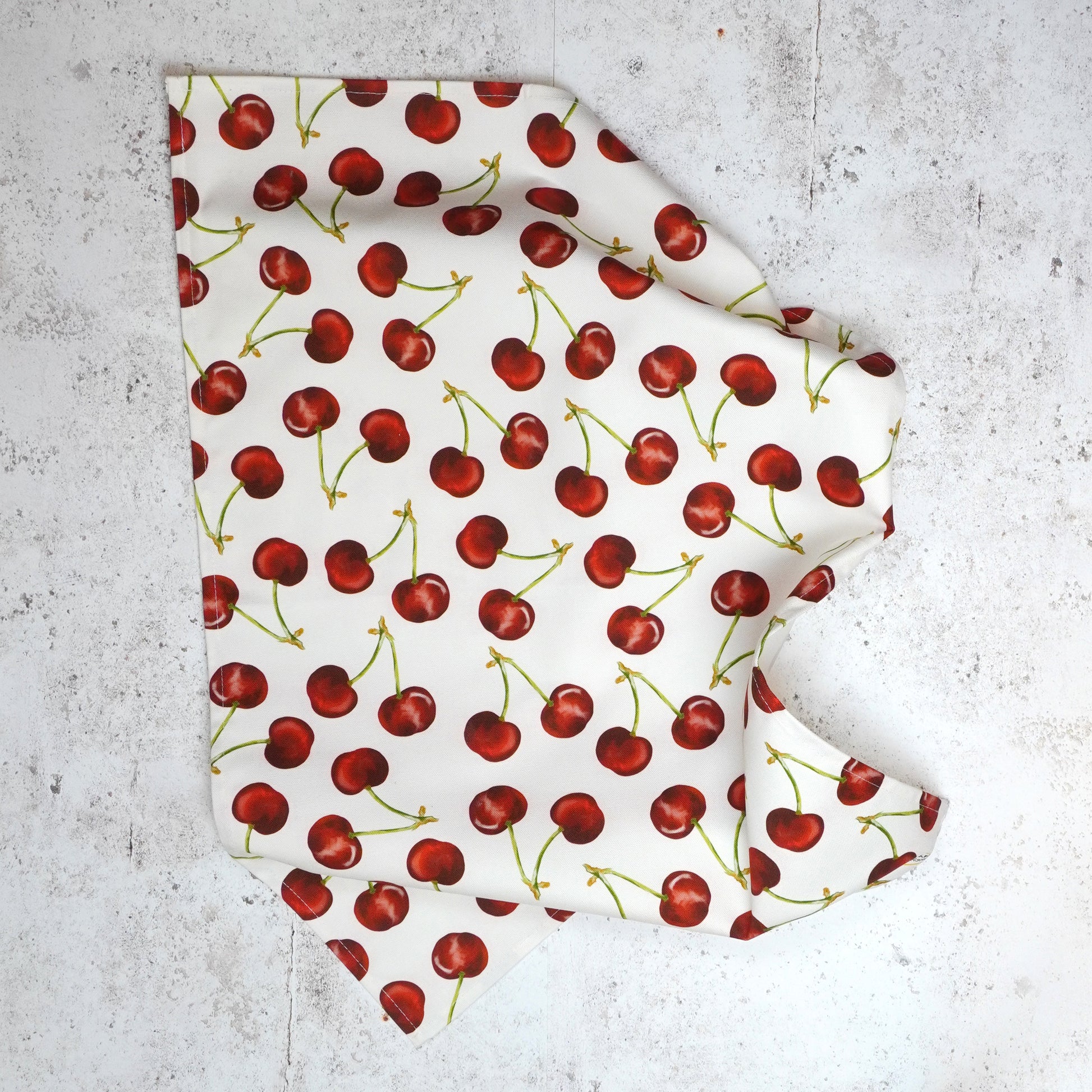 Cherry Tea Towel - SECOND