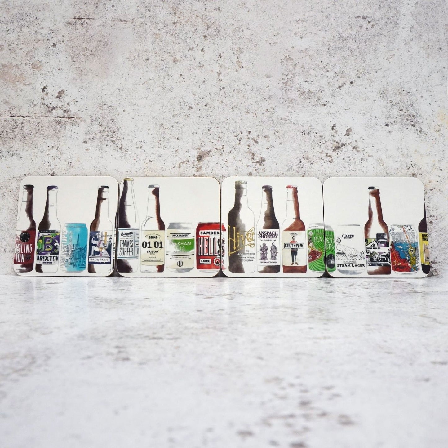 Craft Beer Coaster Set