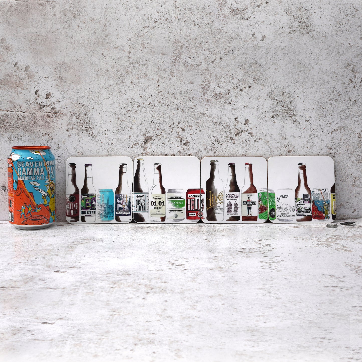 Craft Beer Coaster Set