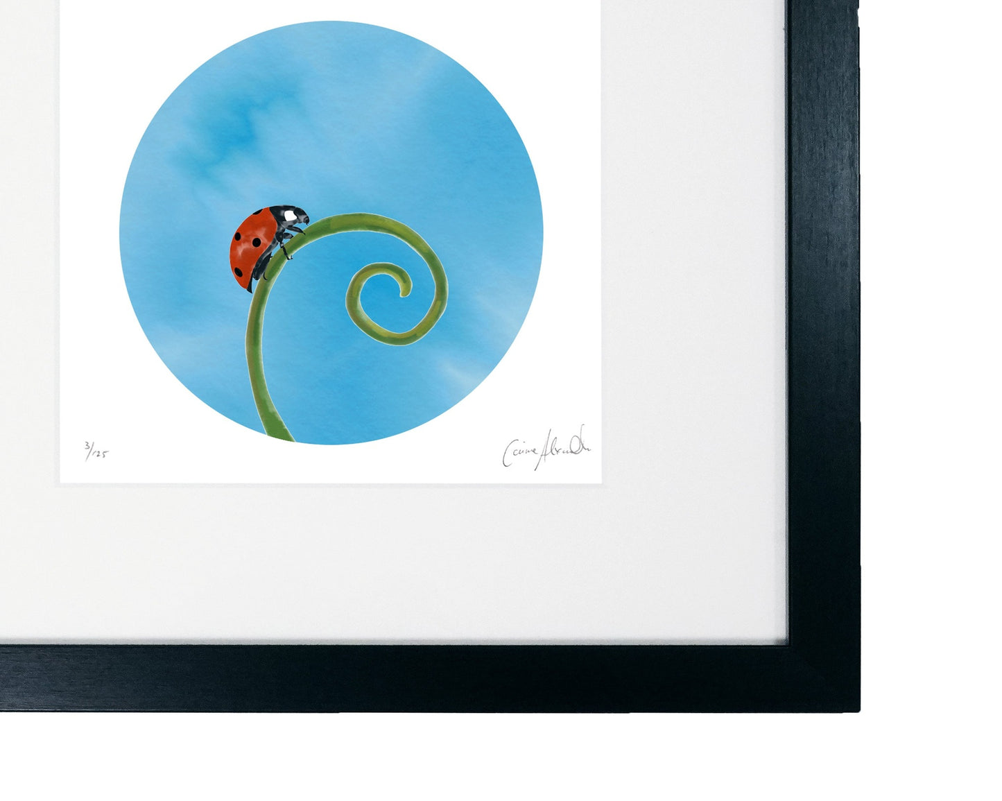 Ladybird art print