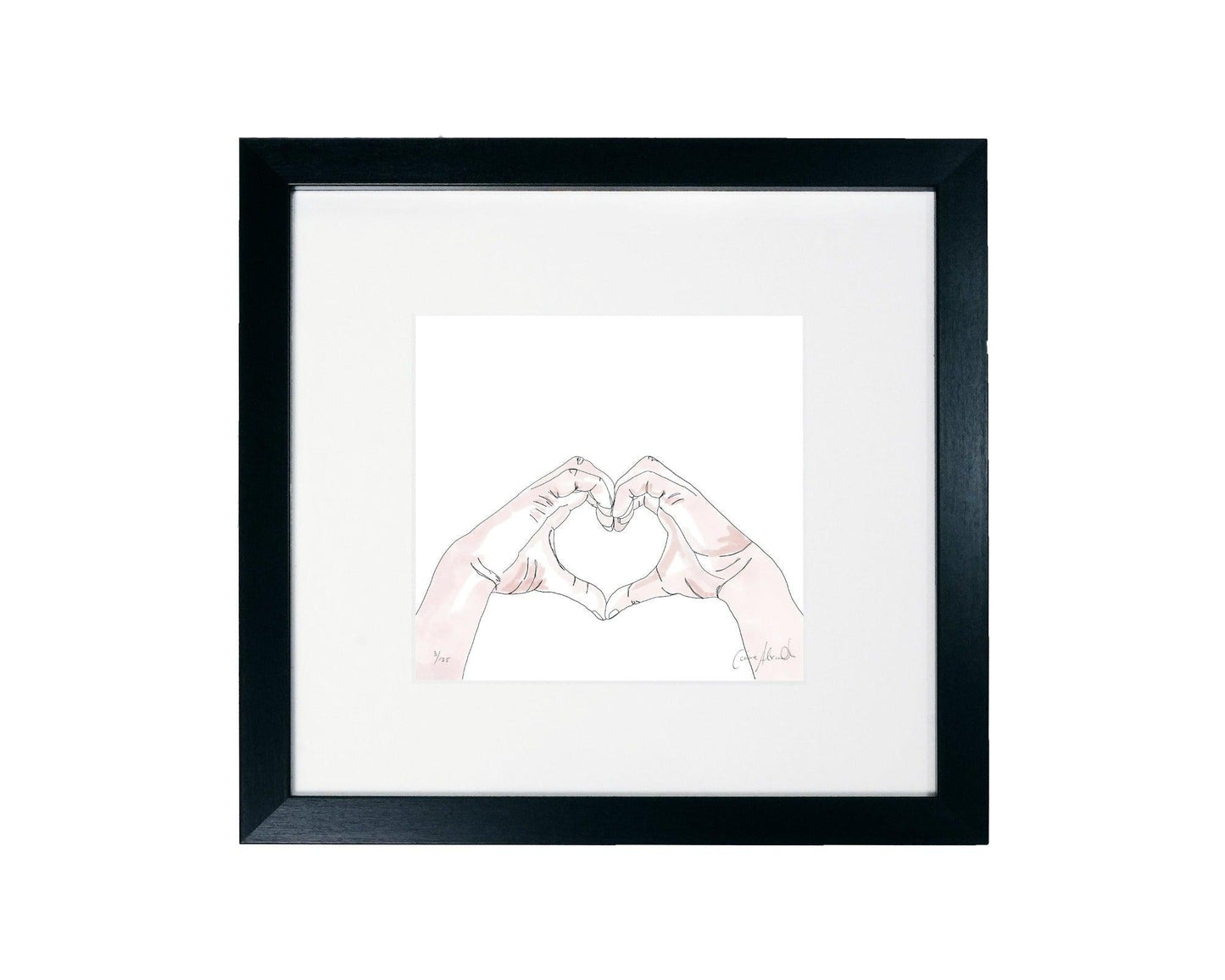 Loving Heart print