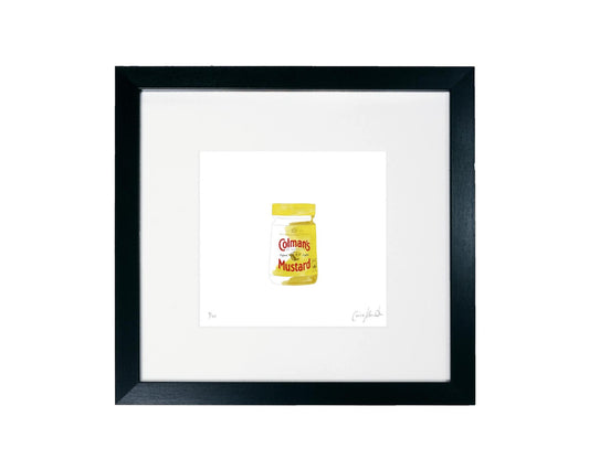 Framed Mustard Art Print