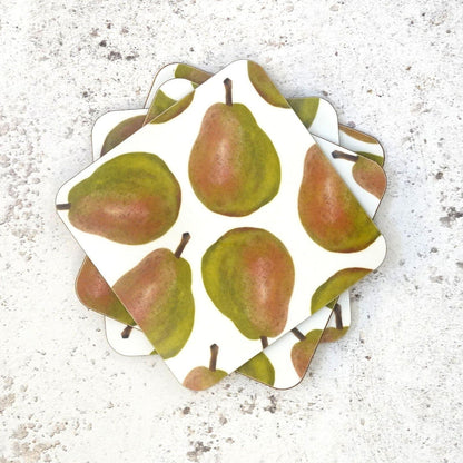 Pear Coasters