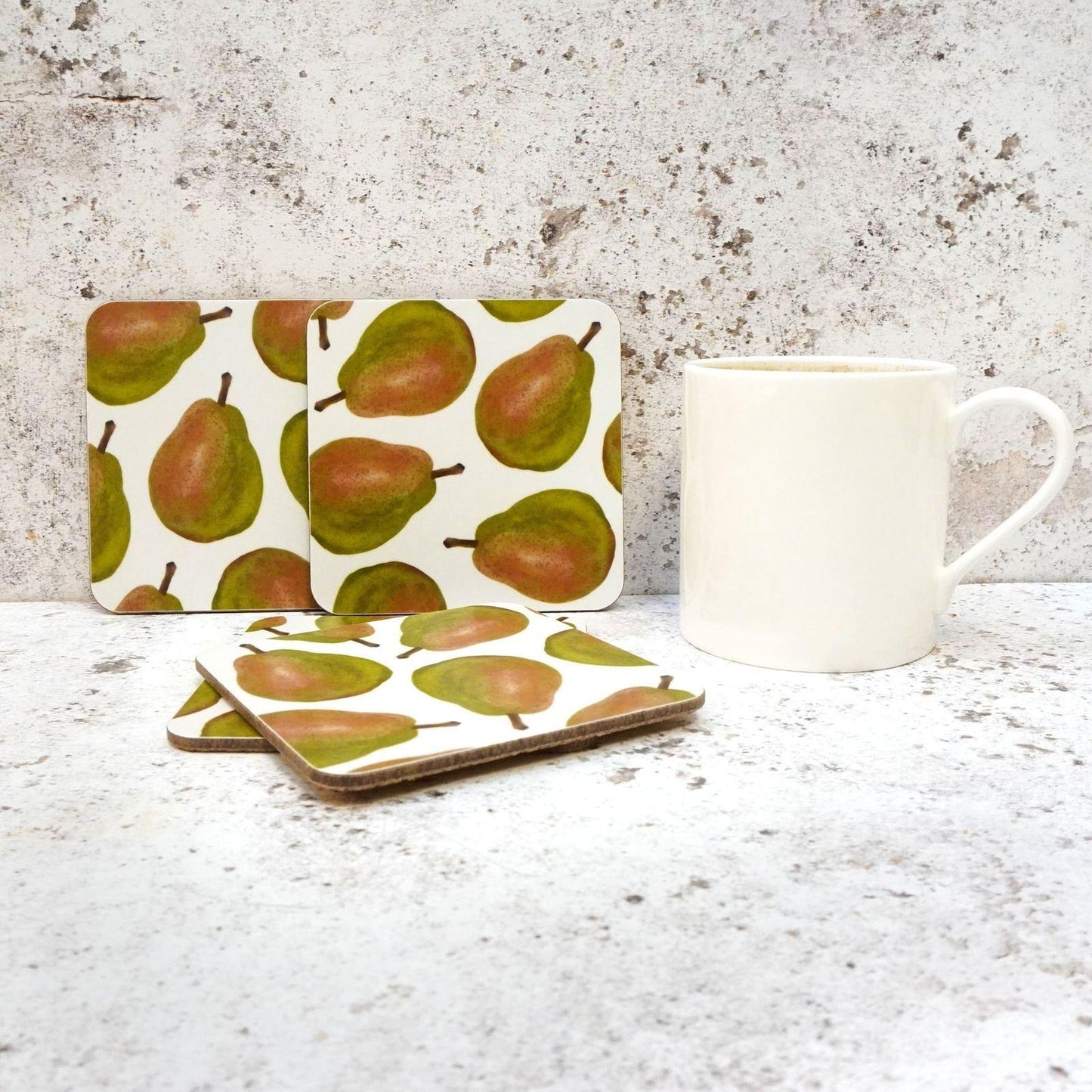 Pear Coasters