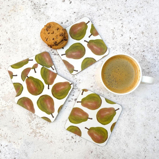 Pear Coasters