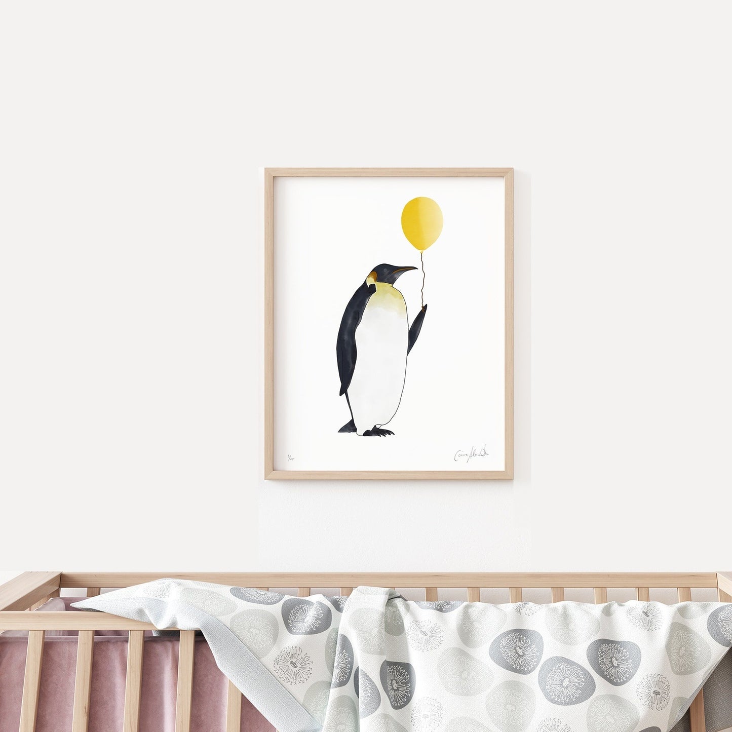 Penguin Nursery Print Set
