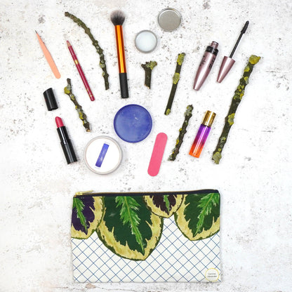 Nature inspired toiletry bag