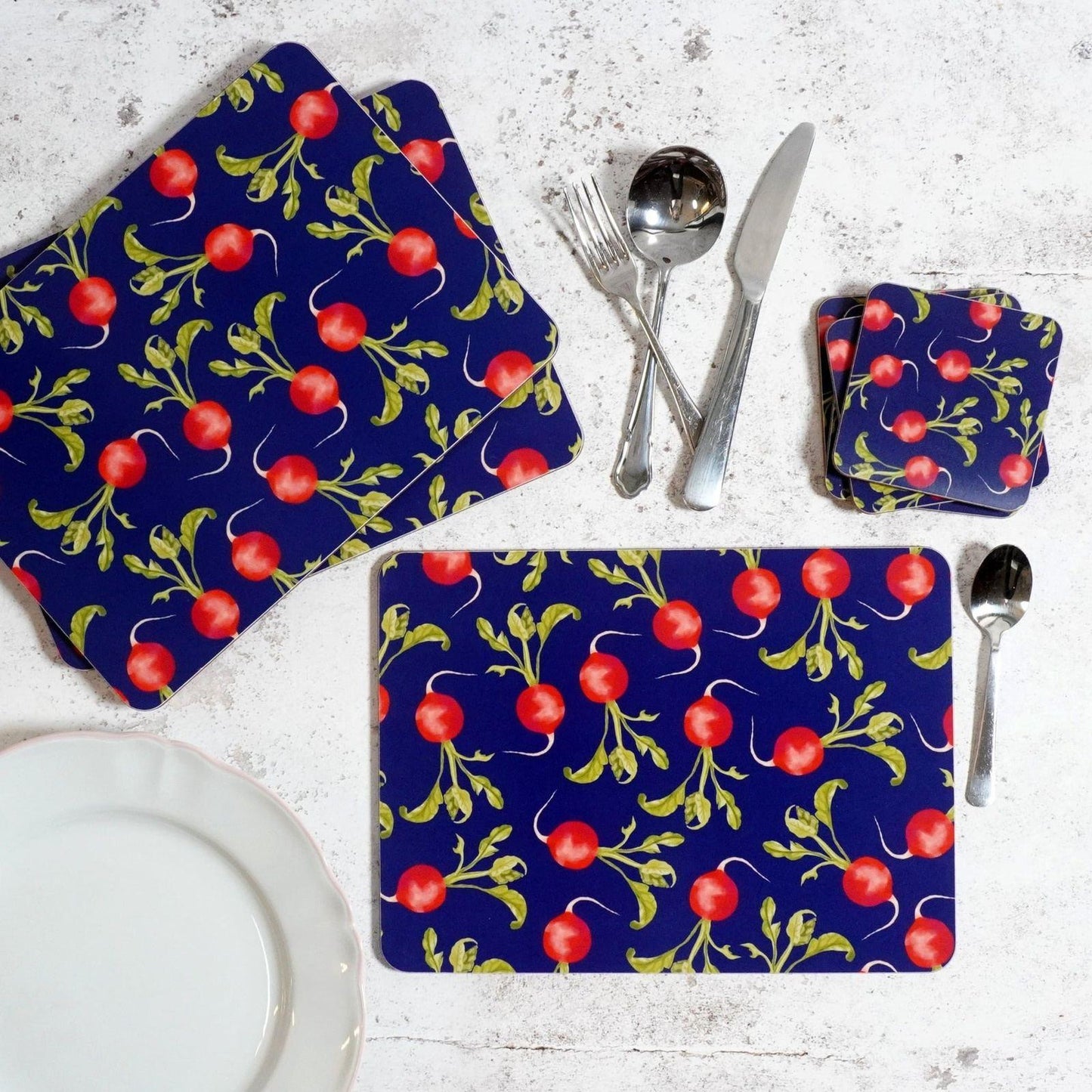 Blue Radish Placemats