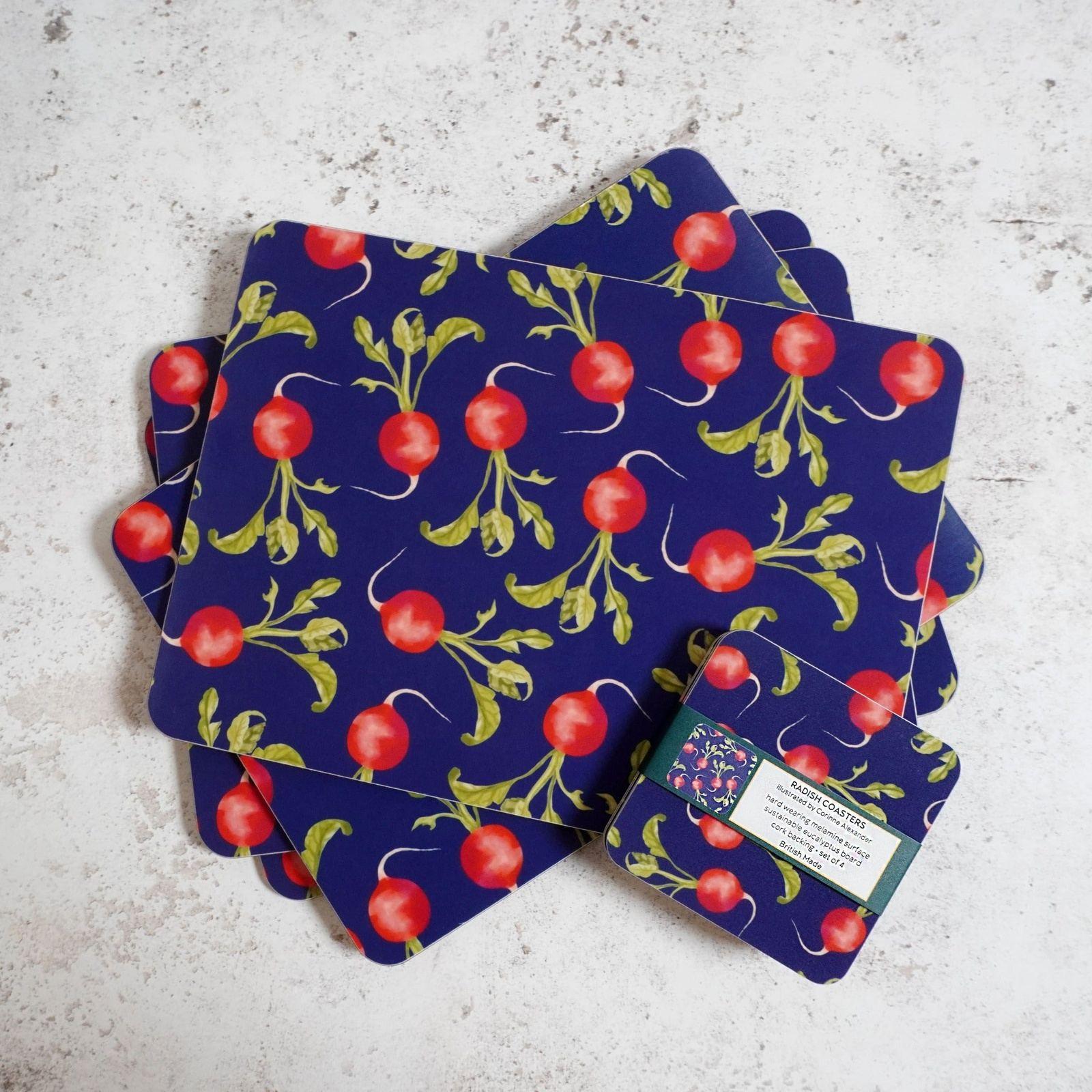 Blue Radish Placemats