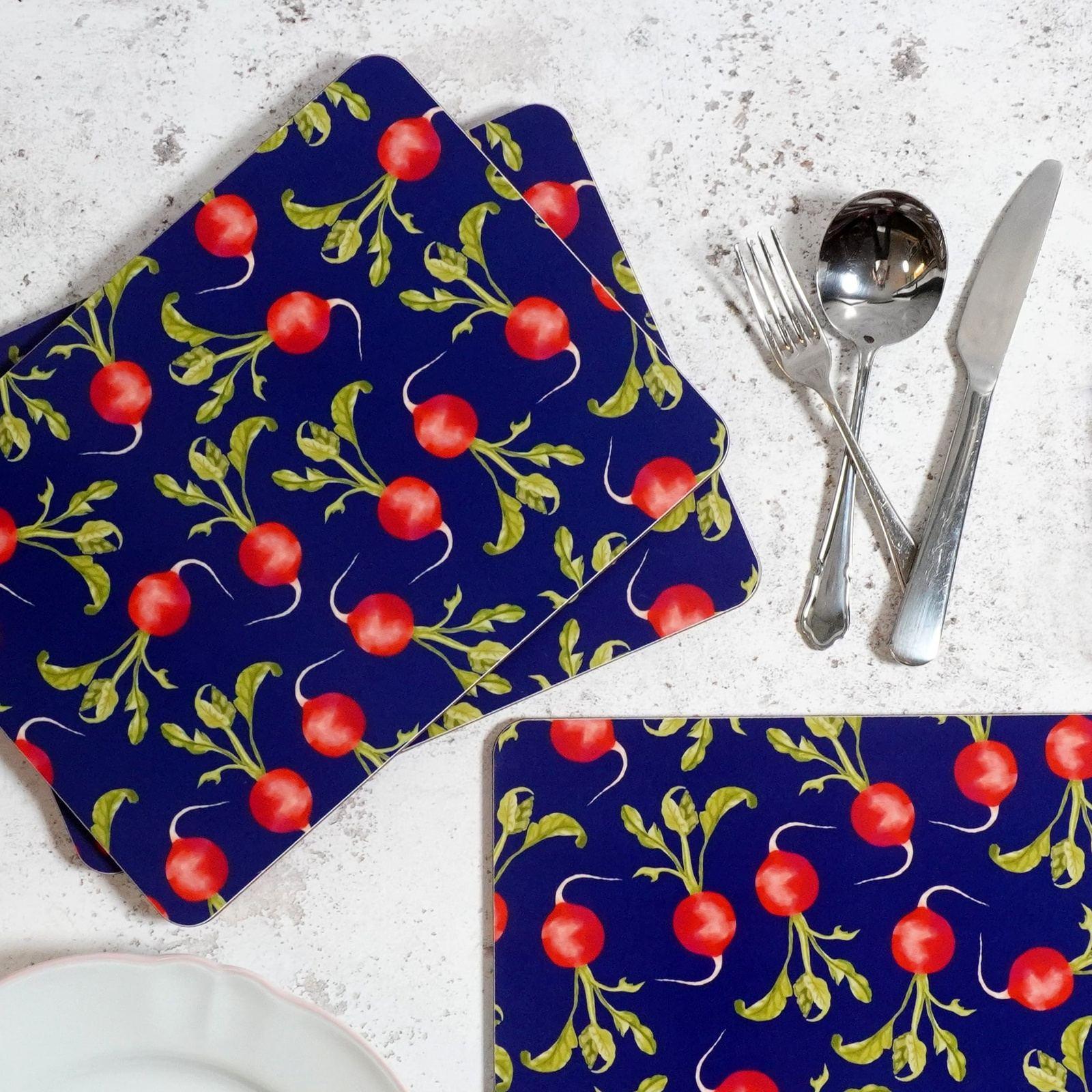 Blue Radish Placemats