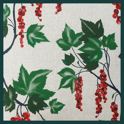 Redcurrant scatter cushion detail