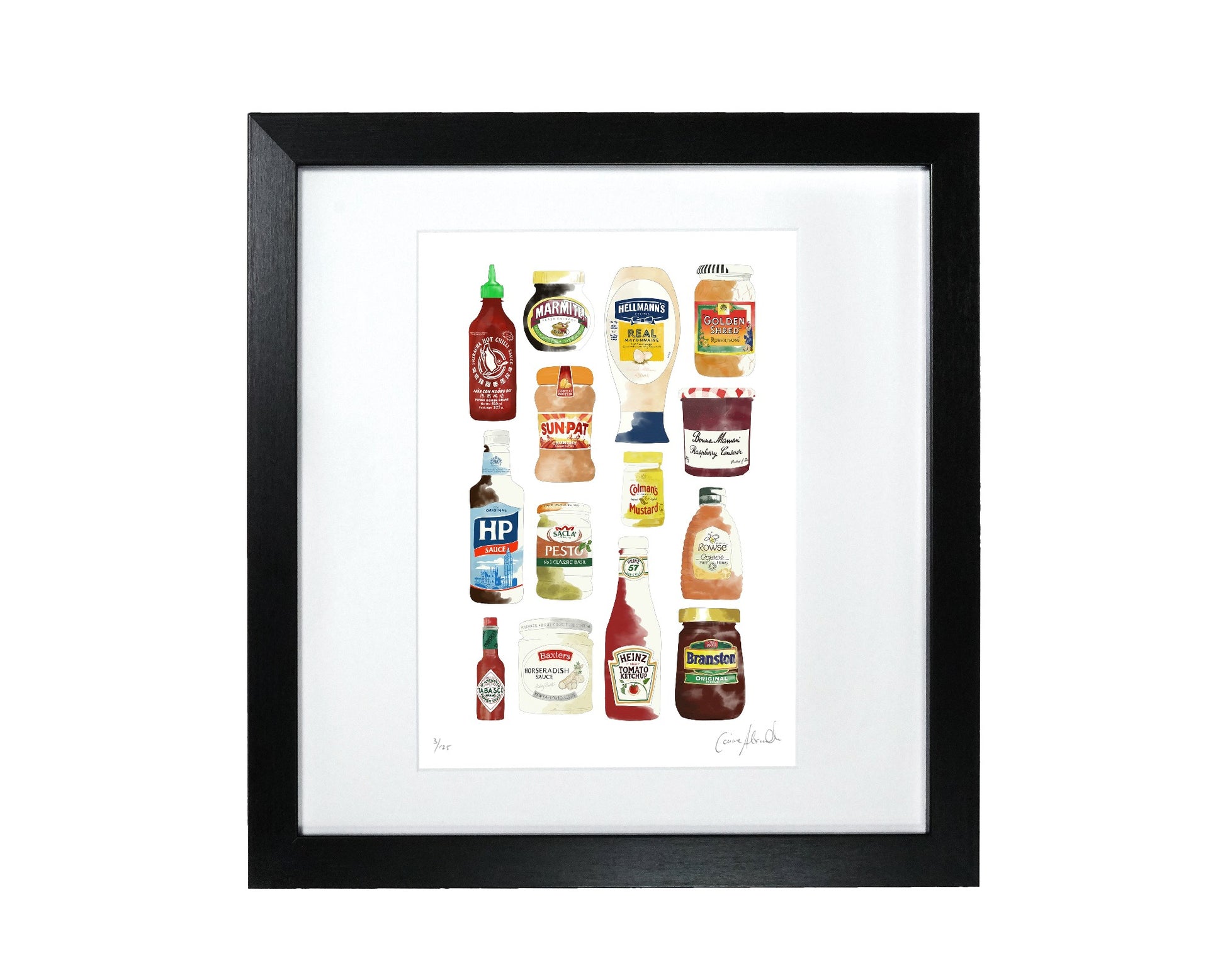 Framed Food Art Print