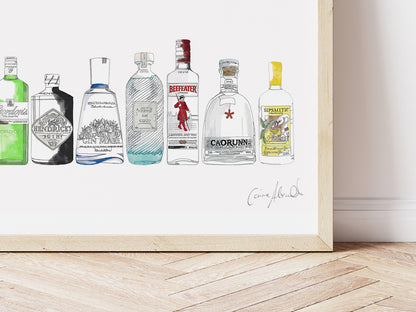 The perfect print for a rum and coke drinker. Illustrations by Corinne Alexander. All prints are limited edition and signed. 