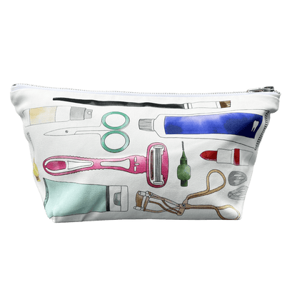 Women's toiletry bag for travel
