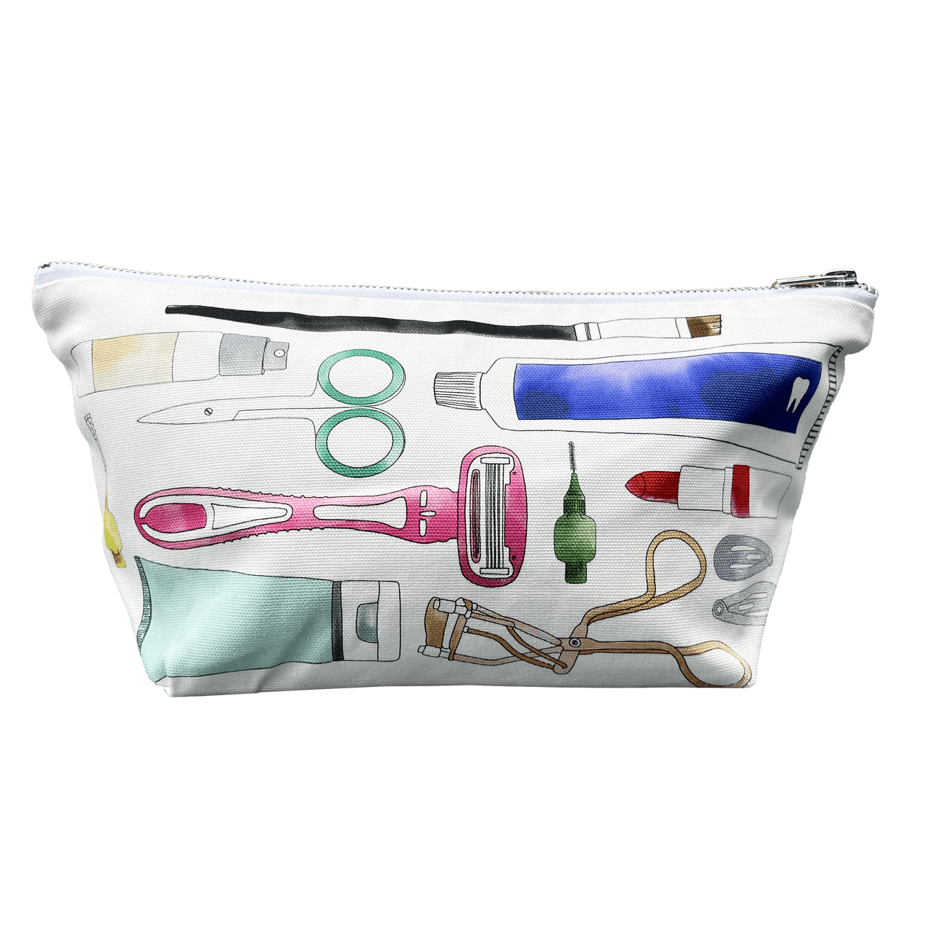 Women's toiletry bag for travel